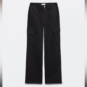 NWT Zara black cargos